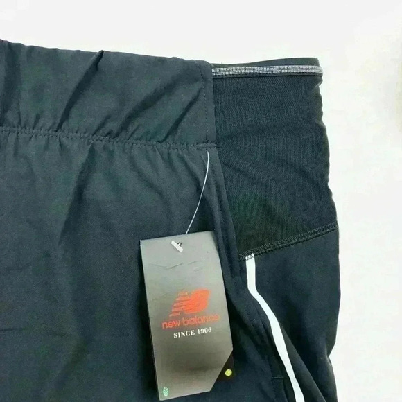 NWT New Balance Women's Black Impact 3” Lined Thick Waist Running Short Size XL - Picture 3 of 15